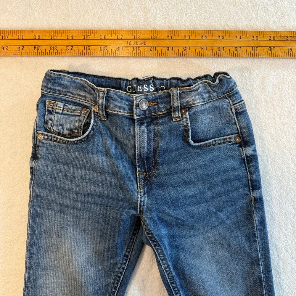 Guess Eco Skinny Fit Jeans Medium Wash Blue Denim Size 10